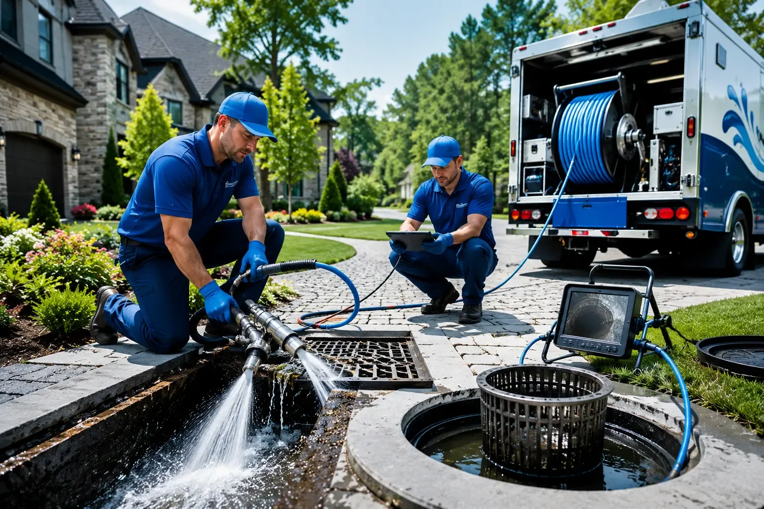 Local outdoor drain cleaning professionals in Windham, CT
